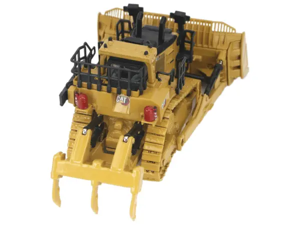 CAT Caterpillar D11 Track Type Dozer TKN Design Yellow "High Line" Series 1/87 (HO) Diecast Model by Diecast Masters #5