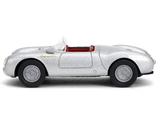 1955 Porsche 550 Spyder Silver Metallic with Red Interior "Collection" Series 1/64 Diecast Model Car by Majorette #2