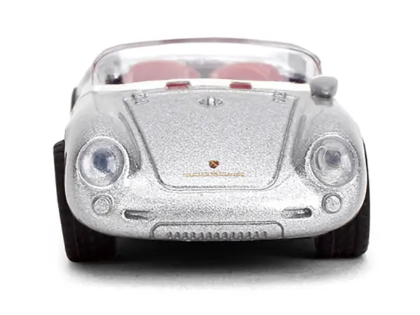 1955 Porsche 550 Spyder Silver Metallic with Red Interior "Collection" Series 1/64 Diecast Model Car by Majorette #4