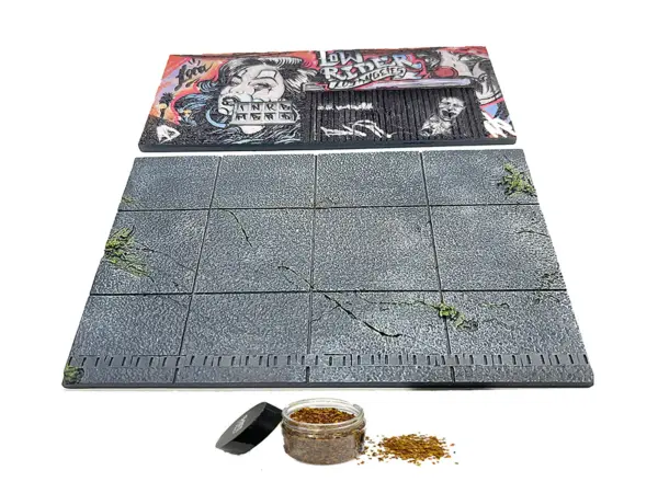 "American Diorama X INK BMBRS - LA Lowrider" Street Art Diorama for 1/64 Scale Models by American Diorama #5