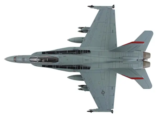 McDonnell Douglas F/A-18C Hornet Aircraft "VMFA-232 Red Devils" (2014) United States Marine Corps "Air Power Series" 1/72 Diecast Model by Hobby Master #4