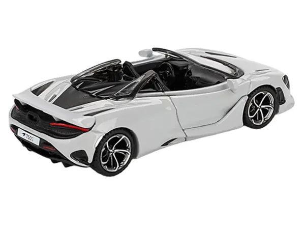 McLaren 750S Spider Cirrus Gray Limited Edition 1/64 Diecast Model Car by Mini GT #3