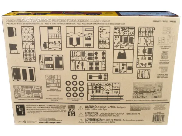 Skill 3 Model Kit Diamond Reo Truck Tractor 1/25 Scale Model by AMT #4