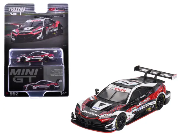 Honda NSX-GT "Type S" GT500 #64 Takuya Izawa - Kakunoshin Ohta "Modulo Nakajima Racing" "Super GT Series" (2023) Limited Edition 1/64 Diecast Model Car by Mini GT #1