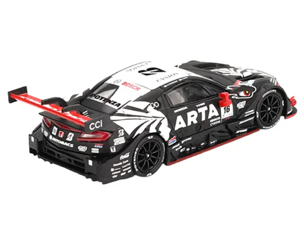 Honda NSX-GT "Type S" GT500 #16 Nirei Fukuzumi - Hiroki Otsu "ARTA" "Super GT Series" (2023) Limited Edition 1/64 Diecast Model Car by Mini GT #3