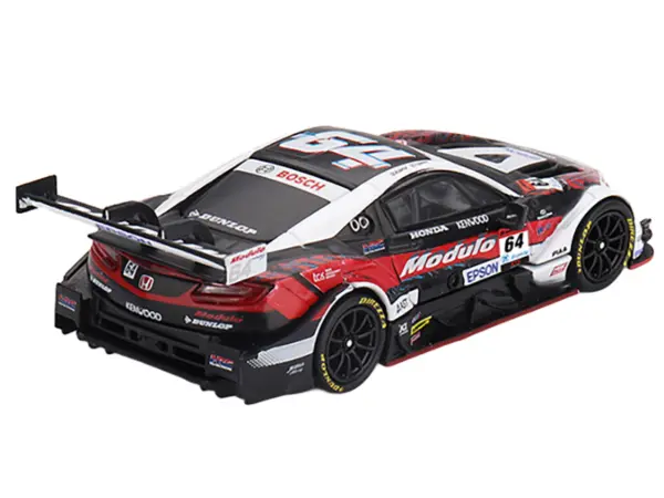 Honda NSX-GT "Type S" GT500 #64 Takuya Izawa - Kakunoshin Ohta "Modulo Nakajima Racing" "Super GT Series" (2023) Limited Edition 1/64 Diecast Model Car by Mini GT #3
