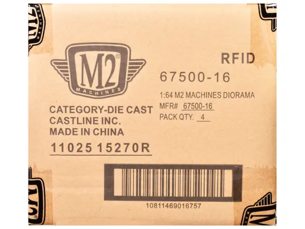 "Auto News" Release 16 Set of 4 Cars Limited Edition to 8500 pieces Worldwide 1/64 Diecast Model Cars by M2 Machines #3