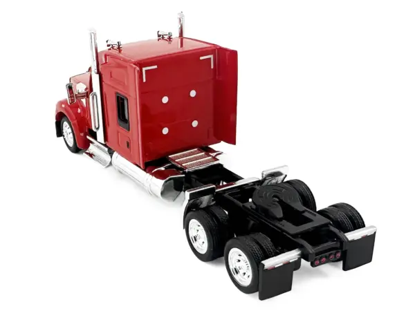 Kenworth W990 with Stand Up Sleeper Cab Red 1/87 (HO) Plastic Model Car by HO Logistics #4