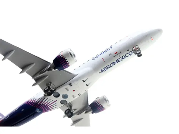 Embraer ERJ-190 Commercial Aircraft "Aeromexico Connect" (XA-IAC) White with Blue Tail "Gemini 200" Series 1/200 Diecast Model Airplane by GeminiJets #2