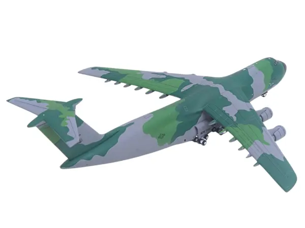 Lockheed C-5M Super Galaxy Transport Aircraft "New York Air National Guard 105th Airlift Wing Stewart Air National Guard Base" United States Air Force (68-0226) Green Camouflage "Gemini Macs" Series 1/400 Diecast Model Airplane by GeminiJets #4