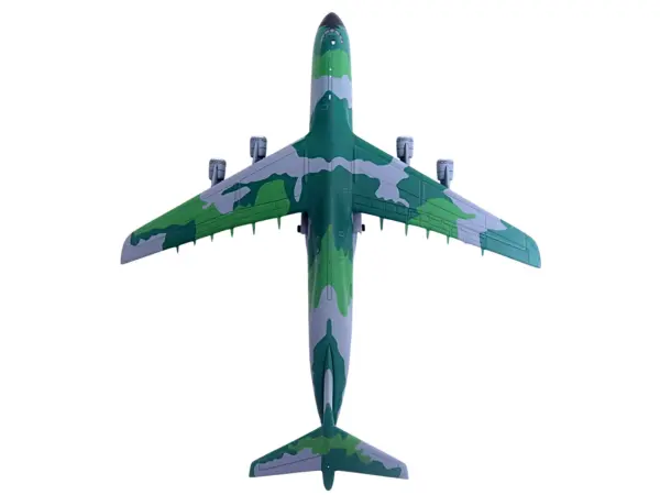 Lockheed C-5M Super Galaxy Transport Aircraft "New York Air National Guard 105th Airlift Wing Stewart Air National Guard Base" United States Air Force (68-0226) Green Camouflage "Gemini Macs" Series 1/400 Diecast Model Airplane by GeminiJets #5