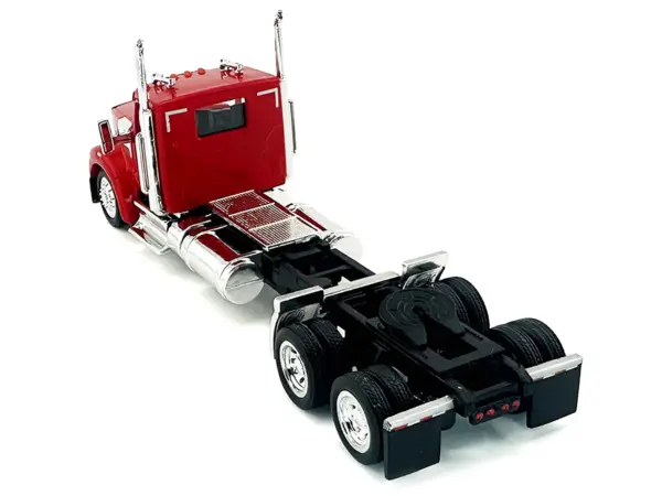 Kenworth W990 2-Axel Day Cab Red 1/87 (HO) Plastic Model Car by HO Logistics #3