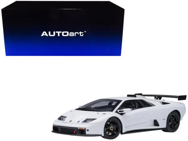 Lamborghini Diablo GTR Impact White 1/18 Model Car by Autoart #1