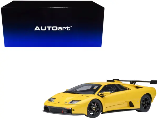 Lamborghini Diablo GTR Superfly Yellow 1/18 Model Car by Autoart #1