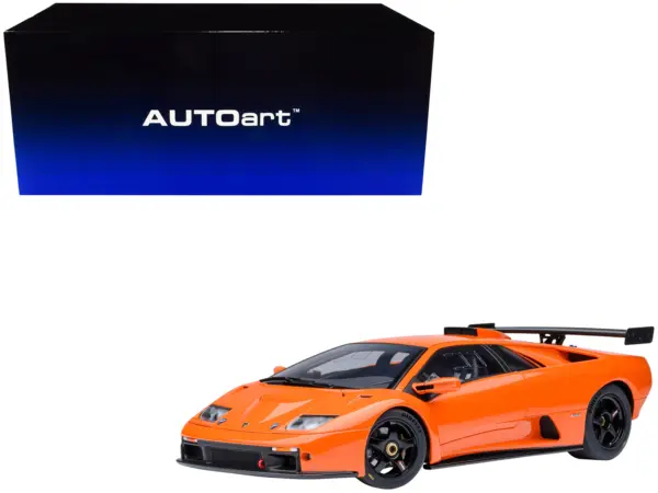 Lamborghini Diablo GTR Arancio Ishtar Orange 1/18 Model Car by Autoart #1