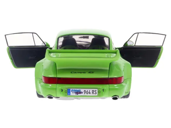 1990 Porsche 911 (964) Carrera RS "Streetfighter" Green Metallic 1/18 Diecast Model Car by Solido #3