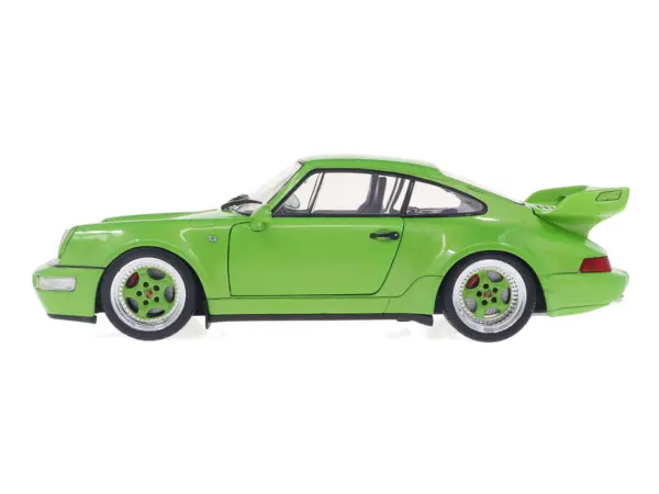 1990 Porsche 911 (964) Carrera RS "Streetfighter" Green Metallic 1/18 Diecast Model Car by Solido #4