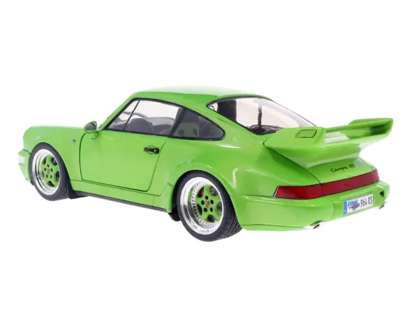 1990 Porsche 911 (964) Carrera RS "Streetfighter" Green Metallic 1/18 Diecast Model Car by Solido #5