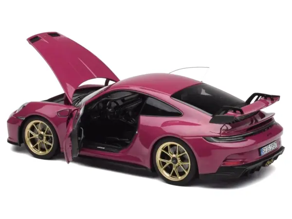 2021 Porsche 911 GT3 Ruby Star Neo 1/18 Diecast Model Car by Norev #4
