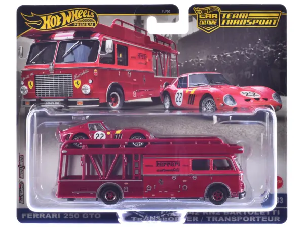 "Team Transport" 3 piece Set H 2025 "Car Culture" Series Diecast Model Cars by Hot Wheels #2