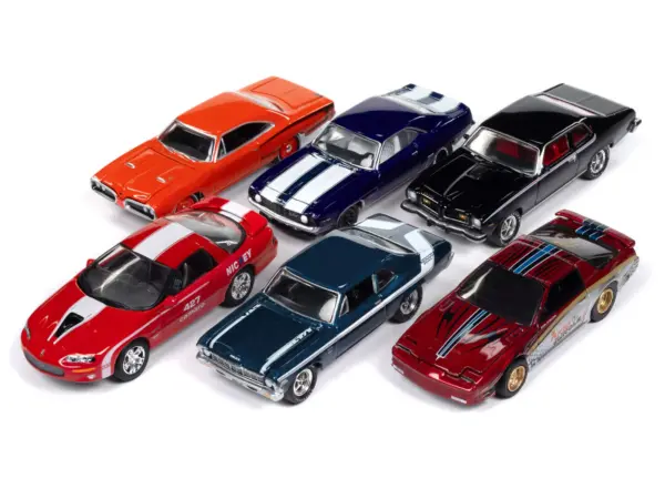"Muscle Cars USA" 2025 Release 1 Set A of 6 pieces 1/64 Diecast Model Cars by Johnny Lightning #2