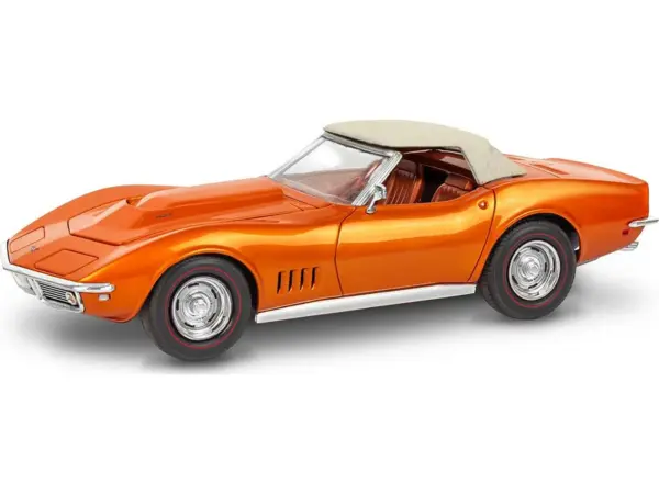 Level 4 Model Kit 1968 Chevrolet Corvette L/88 Convertible 2-in-1 1/25 Scale Model by Revell #2