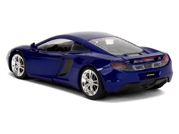 McLaren MP4.12C Blue Metallic "Furious 7" (2015) Movie "Fast & Furious" Series 1/32 Diecast Model Car by Jada #5