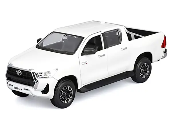 Toyota Hilux Pickup Truck White "Special Edition" Series 1/27 Diecast Model Car by Maisto #2