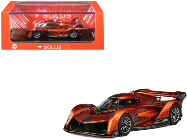 McLaren Solus GT Orange Metallic 1/64 Diecast Model Car by CM Model #1
