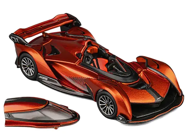 McLaren Solus GT Orange Metallic 1/64 Diecast Model Car by CM Model #2