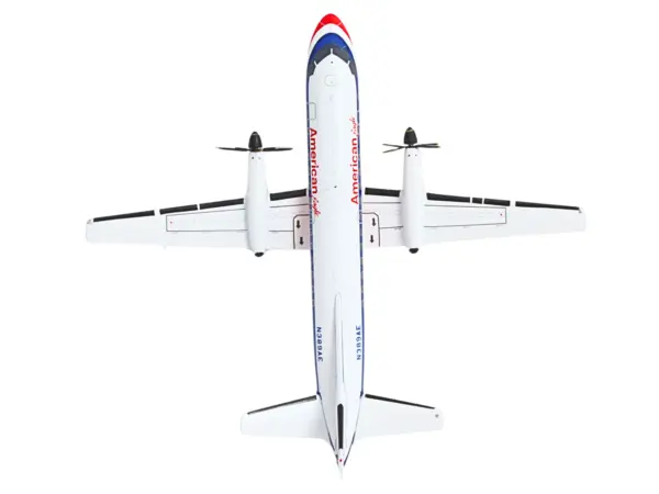Saab 340B Commercial Aircraft "American Eagle" (N389AE) White with Red and Blue Stripes "Gemini 200" Series 1/200 Diecast Model Airplane by GeminiJets #4