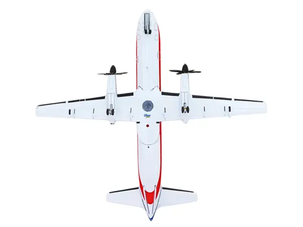 Saab 340B Commercial Aircraft "American Eagle" (N389AE) White with Red and Blue Stripes "Gemini 200" Series 1/200 Diecast Model Airplane by GeminiJets #5