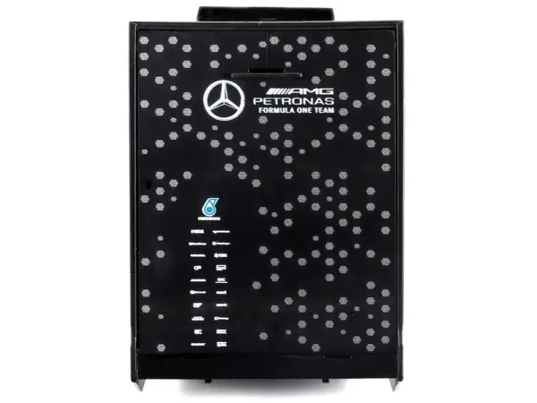 Mercedes-Benz Actros Gigaspace Car Transporter Black and Mercedes-AMG F1 W15 E Performance #63 George Russell "Petronas" Formula One F1 World Championship (2024) "Racing Hauler" Series 1/43 Diecast Model Car by Bburago #5