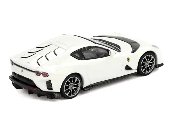 Ferrari 812 Competizione Bianco Avus White 1/64 Diecast Model Car by BBR #3