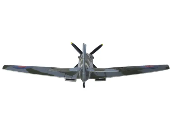 Supermarine Spitfire LF MK IXe Fighter Aircraft "TE565 10th (Czech) Fighter Squadron RAF Manston" Royal Air Force 1/72 Diecast Model Airplane by Oxford Diecast #4