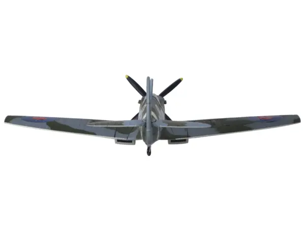 Supermarine Spitfire LF MK IXe Fighter Aircraft "TE565 10th (Czech) Fighter Squadron RAF Manston" Royal Air Force 1/72 Diecast Model Airplane by Oxford Diecast #5