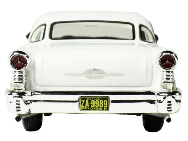 1957 Oldsmobile Starfire Coronado Yellow and Alcan White Limited Edition to 200 pieces Worldwide 1/43 Model Car by Goldvarg Collection #5