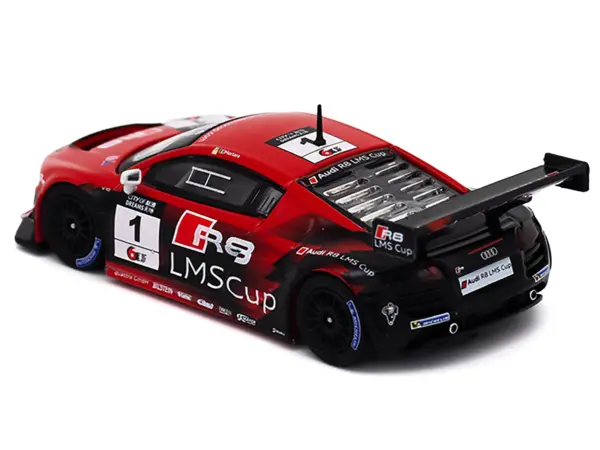 Audi R8 LMS #1 Edoardo Mortara Winner "Macau GT Cup" (2013) 1/64 Diecast Model Car by Pop Race #4