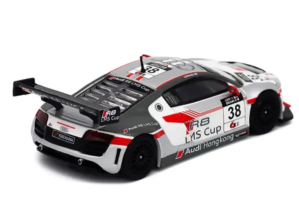 Audi R8 LMS #38 Marchy Lee "Macau GT Cup" (2013) 1/64 Diecast Model Car by Pop Race #4