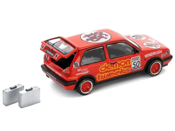 Volkswagen Golf GTI MK2 #50 Demon Tweeks "British Touring Car Championship" (1988) 1/64 Diecast Model Car by Pop Race #2