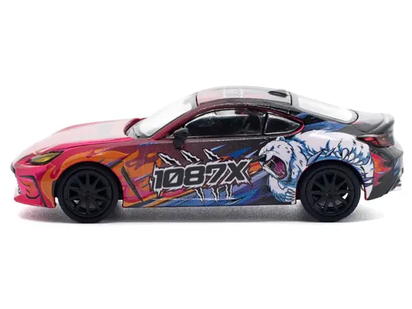 Toyota GR86 #823 1087X "Toyota GR86 Cup" (2025) 1/64 Diecast Model Car by Pop Race #3