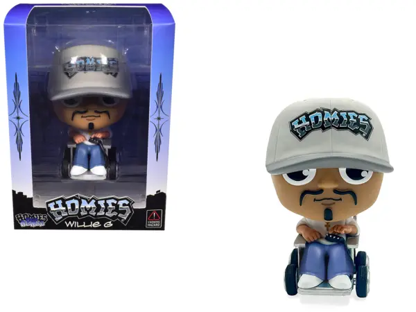 Willie G 4.5" Figure "Homies Big Headz" Series 5 Model by Homies #1