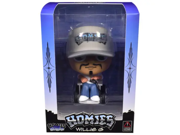 Willie G 4.5" Figure "Homies Big Headz" Series 5 Model by Homies #3