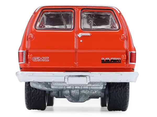 1991 GMC Suburban "Canada Coast Guard" Red with White Stripes "Hot Pursuit - Canada Special Edition" Series 1/64 Diecast Model Car by Greenlight #4