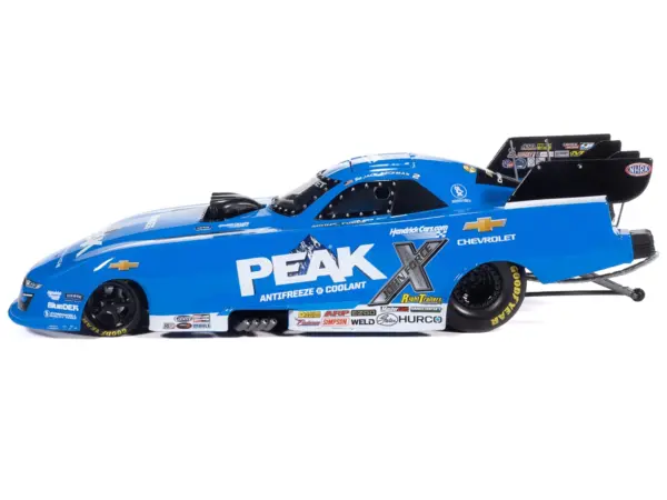 Chevrolet Camaro SS NHRA Funny Car Jack Beckman "Peak" (2025) "John Force Racing" Limited Edition 1/24 Diecast Model by Auto World #2