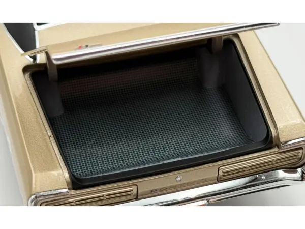 1966 Pontiac GTO "Car Craft Magazine Test Car" Gold Metallic with Black Top and Graphics Limited Edition to 300 pieces Worldwide 1/18 Diecast Model Car by ACME #4