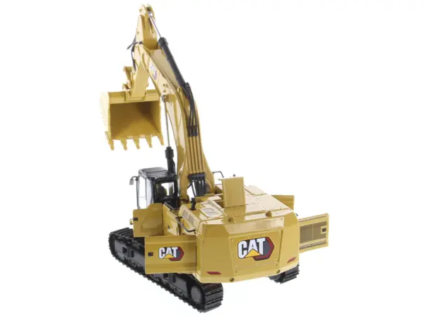 CAT Caterpillar 395 Next Generation Hydraulic Excavator "Mass Excavation Version" Yellow "High Line Series" 1/50 Diecast Model by Diecast Masters #3