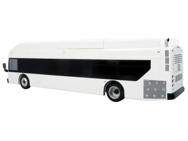 New Flyer Xcelsior Transit Bus Blank White "The Bus & Motorcoach Collection" Limited Edition to 504 Pieces Worldwide 1/43 Model by Iconic Replicas #3