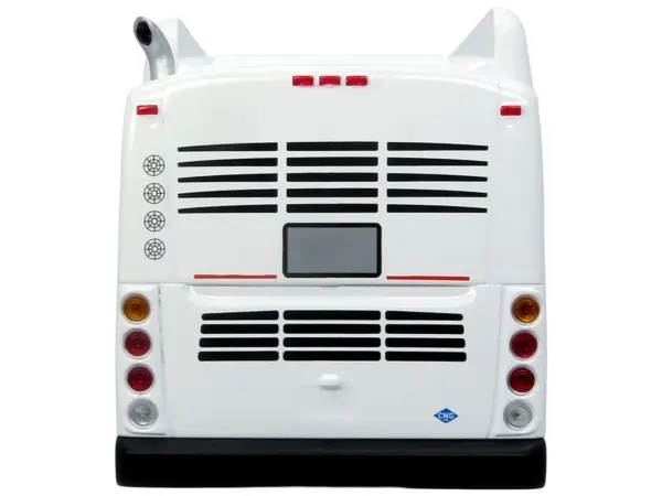 New Flyer Xcelsior Transit Bus Blank White "The Bus & Motorcoach Collection" Limited Edition to 504 Pieces Worldwide 1/43 Model by Iconic Replicas #5