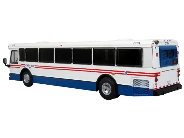 2006 Orion V Transit Bus WMATA Washington "54 L'Enfant Plaza Station" Limited Edition "The Vintage Bus and Motorcoach Collection" 1/87 (HO) Diecast Model by Iconic Replicas #3